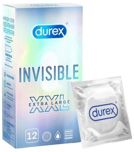 Изображение товара Презерватив Дюрекс Invisible XXI №12 Презерватив Дюрекс Invisible XXI №12 фотография