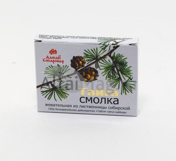 Изображение товара Смолка жевательная Тайга №6 Смолка жевательная Тайга №6 фотография