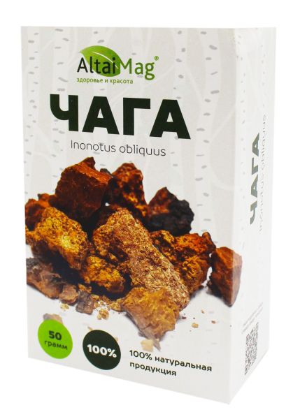 Изображение товара Чага АлтайМаг, 50 г Чага АлтайМаг, 50 г фотография