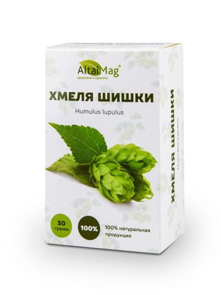 Изображение товара Хмель (шишки) АлтайМаг 30г Хмель (шишки) АлтайМаг 30г фотография