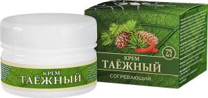 Крем Таежный (для суставов) разогревающий Алтайский нектар, 75 мл