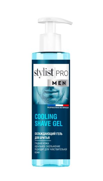 Изображение товара Гель для бритья Pro Men Охлаждающий Stylist 190мл Гель для бритья Pro Men Охлаждающий Stylist 190мл фотография