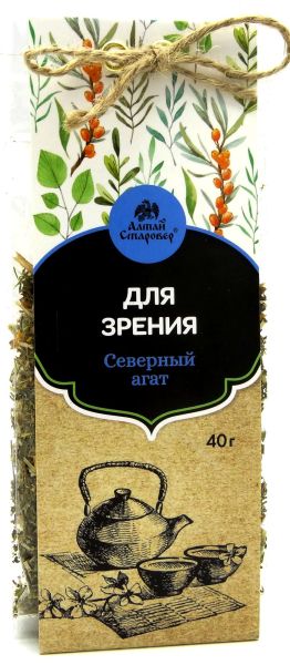 Изображение товара Фита северный агат При Ослабленном Зрении чайный напиток Алтай-Старовер 40г Фита северный агат При Ослабленном Зрении чайный напиток Алтай-Старовер 40г фотография